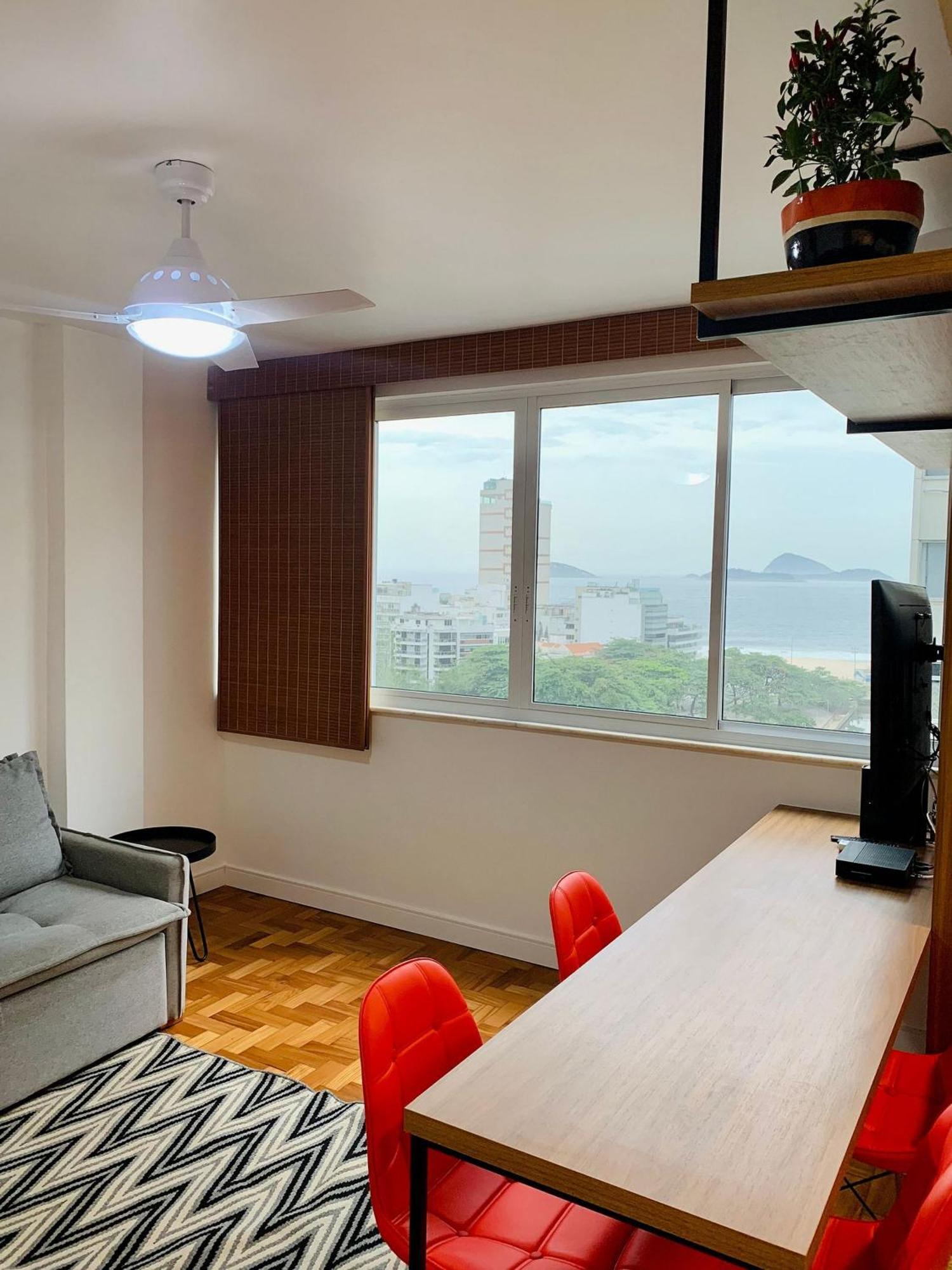 Leblon - Recem Reformado Com Vista Fantastica! Lägenhet Rio de Janeiro Exteriör bild